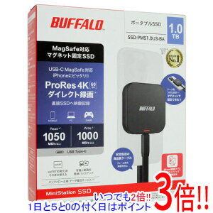 yۏؑΉ!!zBUFFALO MagSafe}OlbgΉ|[^uSSD SSD-PMS1.0U3-BA 1TB ubN