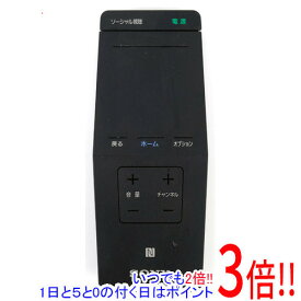 【いつでも2倍！1日と5.0のつく日、18日は3倍！】【中古】SONY テレビリモコン RMF-JD016