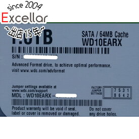 【いつでも2倍！5．0のつく日は3倍！1日も18日も3倍！】Western Digital製HDD WD10EARX 1TB SATA600