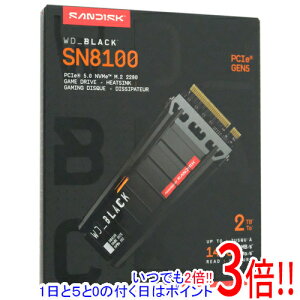 Sandisk SSD WD_Black SN8100 NVMe SSD WDS200T1XHM 2TB