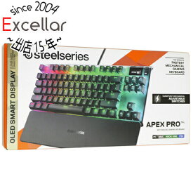 【いつでも2倍！5.0のつく日、18日は3倍！】【中古】SteelSeries ゲーミングキーボード Apex Pro TKL JP ブラック 元箱あり