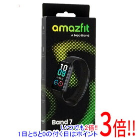 【いつでも2倍！5．0のつく日は3倍！1日も18日も3倍！】Zepp Health スマートウォッチ Amazfit Band 7 ブラック