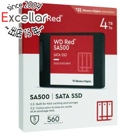 【いつでも2倍！5．0のつく日は3倍！1日も18日も3倍！】Western Digital製 SSD WD Red SA500 NAS SATA WDS400T2R0A 4TB