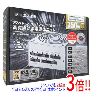 ���l�u�� PC�d�����j�b�g KRPW-GA750W/90+/WHITE/REV2.0 �z���C�g