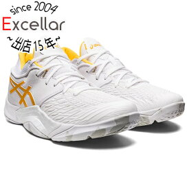 【いつでも2倍！5．0のつく日は3倍！1日も18日も3倍！】asics アシックス 28.0cm バスケットボールシューズ UNPRE ARS LOW 1063A056 ホワイト/サフラン