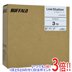 yۏؑΉ!!zyVi󂠂(EԂ)z BUFFALO LinkStation for SOHO LS210DN0301B 3TB