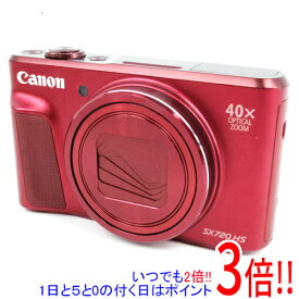 【いつでも2倍！1日と5.0のつく日、18日は3倍！】【中古】Canon製 PowerShot SX720 HS レッド 2030万画素