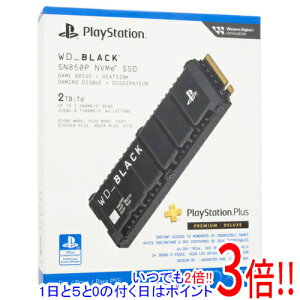 �y���ł�2�{�I1����5.0�̂����A18����3�{�I�zWestern Digital�� SSD WD_Black SN850P NVMe SSD for PS5 Consoles WDBBYV0020BNC-WRSN 2TB