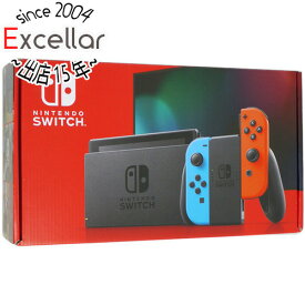 【いつでも2倍！5．0のつく日は3倍！1日も18日も3倍！】【中古】任天堂 Nintendo Switch バッテリー拡張モデル HAD-S-KABAA ネオンブルー・ネオンレッド Joy-Conいたみ・背面スタンドなし 元箱あり