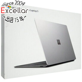 【いつでも2倍！5.0のつく日、18日は3倍！】【中古】マイクロソフト Surface Laptop 5 R2I-00020 プラチナ 元箱あり