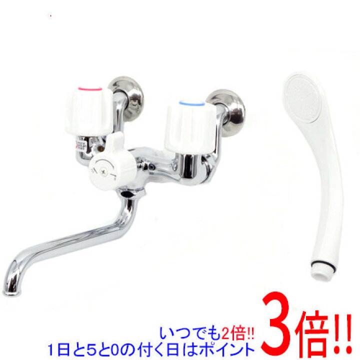 楽天市場】三栄水栓 ツーバルブシャワー混合栓 SK11-W-13 : エクセラー 