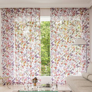 �t�����[�� �~���[ ���[�X �J�[�e�� 2���g UV�J�b�g ���b�h �u���[ ��100cm × ��133cm / 176cm / 198cm / 108cm / 148cm / 183cm / 208cm / 223cm / 228cm �ԕ� �t�����[ �l�C �k�� �􂦂� �t�b�N�t�� ������� ����@