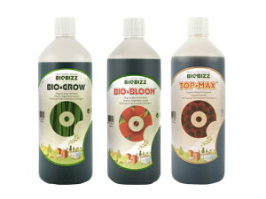 BIOBIZZ JԂ𑣐i ԍ炭ZbgiBIOGROW BIOBLOOM TOPMAXj