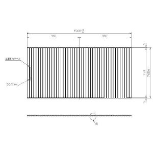  Ĉӂ TOTO Cӂ X[p[GNZgoXp yʃVb^[ ӂ OF1560×760mm PCS1630 #N11 gg