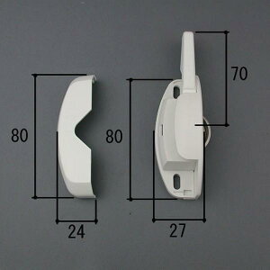 ■WB6037L0-WH 送料込み 三協アルミ 窓・サッシ 引き違い窓 クレセント 左勝手 99WB6037L0-WH 商品コード:194C6669 本体:PKK1028 台座カバー:PKK1029 1個