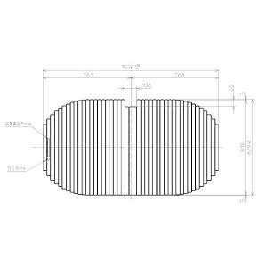  Ĉӂ TOTO Cӂ X[p[GNZgoXp yʃVb^[ ӂ 1526×830mm PCS1641#N11 iiԕύX PCS1641NNW1 j