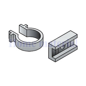 四国化成 エクステリア 補修部品 車庫・テラス サドルセット (3コ入)VPNPT-K4BZ ブロンズ色