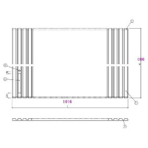 Ĉӂ TOTO Cӂ Vb^[ ӂ OF1016×600mm EKK728W2 (iԕύX EKK728W3 )iJH^JD1014j gg
