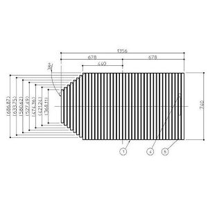 Ĉӂ TOTO Cӂ Vb^[ ӂ OF1356×740mm EKK81003W2 (pi EKK81003W3 )gg