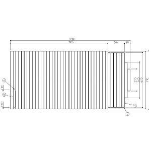 Ĉӂ TOTO Cӂ Vb^[ ӂ OF1458×710mm EKK81017W4 EKK81017W1 ( ֕iAFEKK81017W4 ) gg