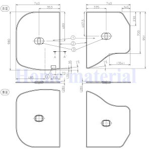 Ĉӂ TOTO Cӂ g݂ӂ oX[ lIGNZgoXp ctgӂӂ EKK81034WR4