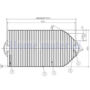 ■送料無料 お風呂のふた TOTO 風呂ふた シャッター式 巻きふた 外寸:1084×680mm EKK84016W2 (JZ-S 1116用) トト