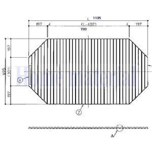 Ĉӂ TOTO Cӂ ӂ OF1135×695mm EKK84113W1
