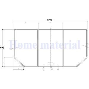 Ĉӂ TOTO Cӂ g݂ӂ cȂgӂӂ XNGA ،L 1300p EKK84133N3#ETW 1278 (426×3)×695