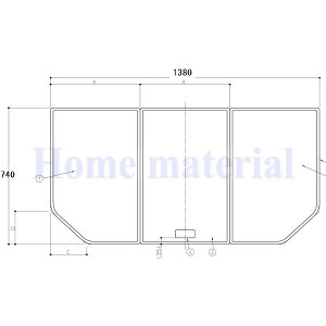 Ĉӂ TOTO Cӂ g݂ӂ cȂgӂӂ XNGA ،L 1400p EKK84134N3#ETW 1380 (460×3)×740
