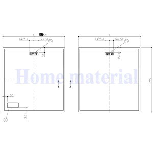 Ĉӂ TOTO Cӂ g݂ӂ gӂӂ 1400fMCWixtj1380 (690×2)×715 EKK84151W2