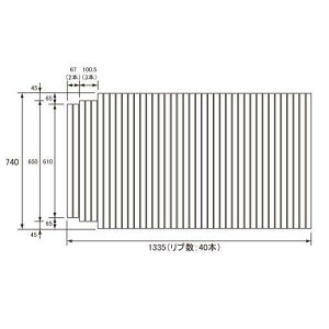 Ĉӂ pi\jbN idH iVij Cӂ ӂ GA141CC (GA141C̑֕i) 740×1335mm iu : 40{j