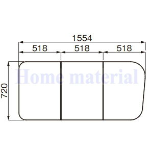 お風呂のふた パナソニック (松下電工 ナショナル) 組みふた 風呂ふた GKJ8DN1KR13Z