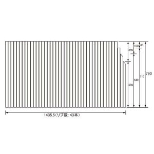 �������� �����C�̂ӂ� �p�i�\�j�b�N �i�����d�H �i�V���i���j ���C�ӂ� �����ӂ� GKRX74MF7S2L �i��֕i GKRX74MF7S2LC�j 790×1435.5mm �i���u�� : 43�{�j