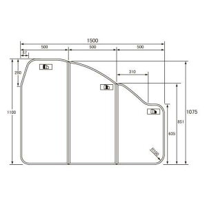 Ĉӂ pi\jbN idH iVij g݂ӂ Cӂ GKU76KF8U2RS (GKU76KF8U2Řpij1100×1500mm