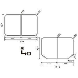 Ĉӂ pi\jbN idH iVij g݂ӂ Cӂ RLA71KF91 ipi GTD71KN91 ) 727×1110mm