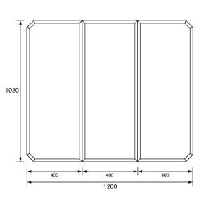 �������� �����C�̂ӂ� �p�i�\�j�b�N �i�����d�H �i�V���i���j �g�݂ӂ� ���C�ӂ� GZ965TC (GZ965 GZ965C�̑�֕i) 1020×1200mm