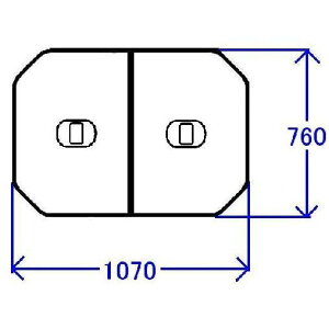 Ĉӂ TOTO Cӂ yʔctgݍ킹 g݂ӂ OF1070×760mm PCF1100N#N11iiԕύXPCF1100 #NW1j gg