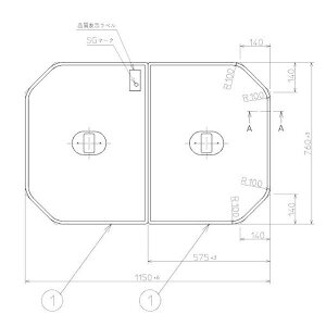Ĉӂ TOTO Cӂ gݍ킹 g݂ӂ OF1150×760mm PCF1200R#NW1 ( PCF1200R#N11 PCF1201R#N11 ̑֕ij