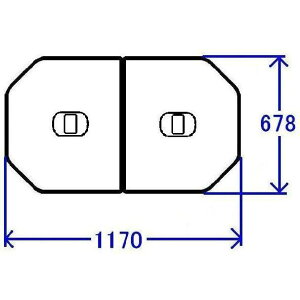 Ĉӂ TOTO Cӂ yʔctgݍ킹 g݂ӂ OF1170×678mm PCF1220N#N11 (֕i PCF1220R#NW1 j