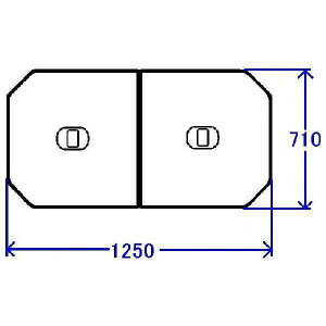 Ĉӂ TOTO Cӂ yʔctgݍ킹 g݂ӂ OF1250×710mm PCF1320N#N11iVi PCF1320R#NW1j gg