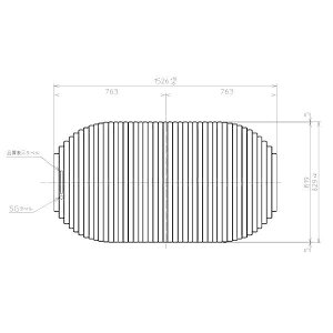 Ĉӂ TOTO Cӂ X[p[GNZgoXp yʃVb^[ ӂ OF1526×830mm PCS1640#N11 (pi PCS1640N#NW1 )