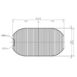  Ĉӂ TOTO Cӂ X[p[GNZgoXp yʃVb^[ ӂ OF1526×830mm PCS1640#N11 (pi PCS1640N#NW1 )