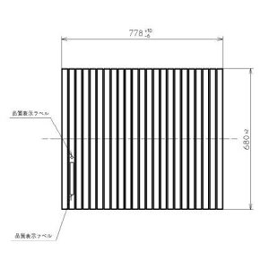 Ĉӂ TOTO Cӂ yʃVb^[ ӂ OF778×680mm PCS800#N11 ipi PCS800N#NW1) gg