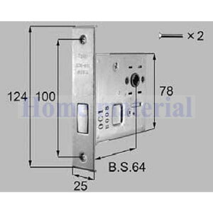 LIXIL ���N�V�� �g�X�e�� �P�[�X �o�b�N�Z�b�g64mm ���i�R�[�h QDB851 1Set �V���o�[