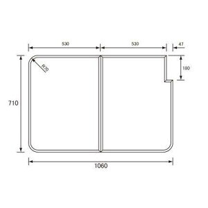 Ĉӂ pi\jbN idH iVij g݂ӂ Cӂ RL91055SL 710×1060mm