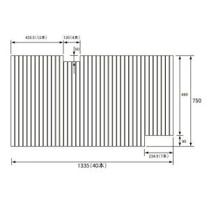 Ĉӂ pi\jbN idH iVij RL9141FJRC (RL9141FJȒ֕i) 750×1335mm iu : 40{jOz[