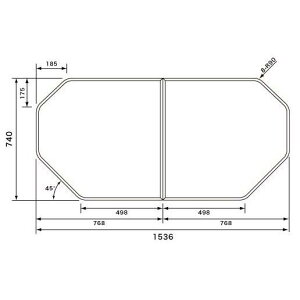 Ĉӂ pi\jbN idH iVij g݂ӂ GTDA8R4ST42Z 740×1536mm EWFbgEE}CNoutp