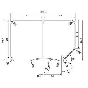  Ĉӂ pi\jbN idH iVij g݂ӂ Cӂ RSV75AN1K 785×1258mm