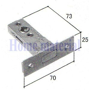 三協アルミ 玄関ドア アパートドア 部品 本締り錠 ドアラッチ 錠ケース バックセット 部品番号 WD1321 1SET