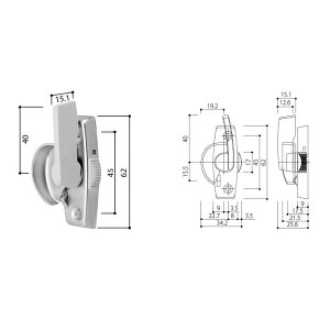 ݌ɗL 1  YKK TbV Ⴂ  NZgEJo[sb`45 YWHHW-HH5K13031